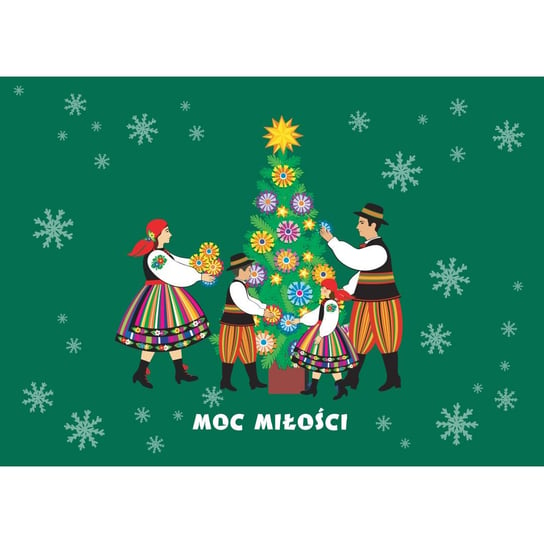 Pocztówka Folk  - Boże Narodzenie - Moc Miłości Folkstar Folkstar