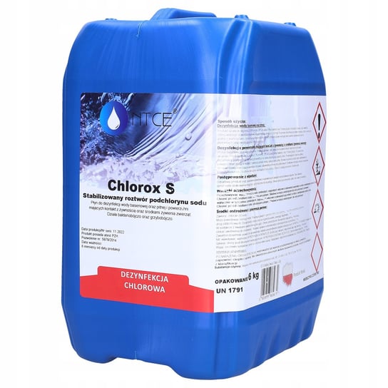 Podchloryn Sodu Stabilizowany Chlorox S NTCE 6kg Inna marka