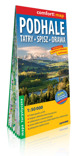 Podhale. Tatry, Spisz, Orawa. Mapa turystyczna 1:50 000 Opracowanie zbiorowe