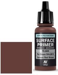 Podkład akrylowy, Vallejo Surface Primer, German Red Brown, 17 ml Vallejo