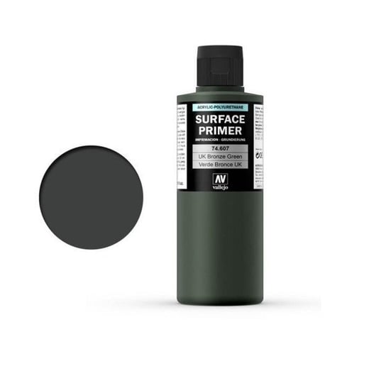 Podkład akrylowy, Vallejo Surface Primer, U.K. Bronze Green, 200 ml Vallejo
