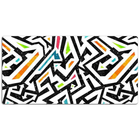 Podkład na biurko Geometryczne graffiti 120x60 cm Coloray