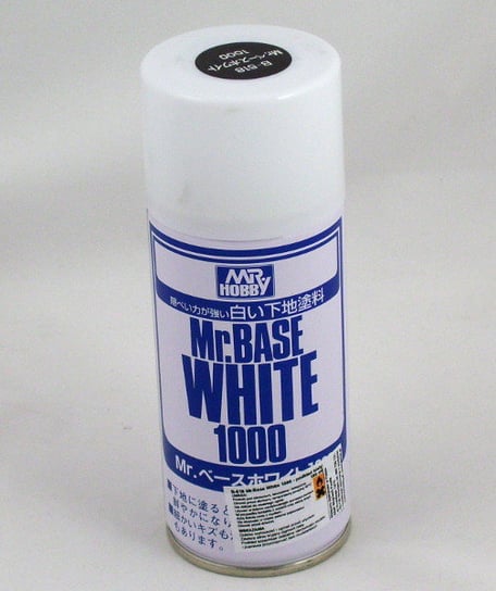 Podkład w sprayu Mr. Base White 1000, 180 ml MR.Hobby