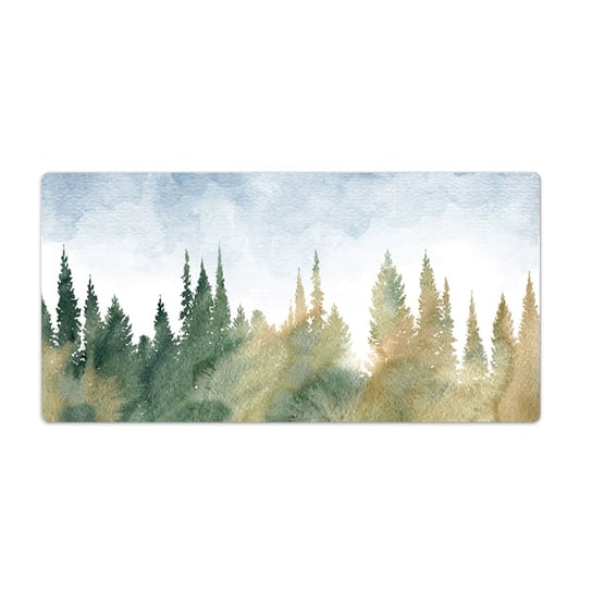 Podkładka blat Leśny Krajobraz Akwarela 100x50 cm Coloray