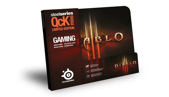 Podkładka do myszy SteelSeries QcK Diablo III logo Steel Series