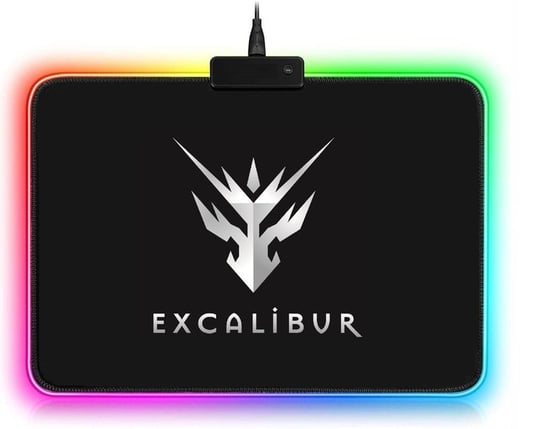 Podkładka Gamingowa pod Mysz RGB Excalibur Gaming Silver Frahs