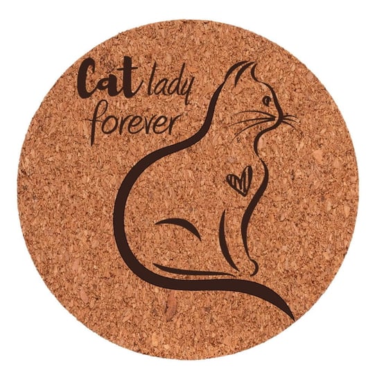 Podkładka Korek - Cat Lady Forever (Psy I Koty 29) Rezon