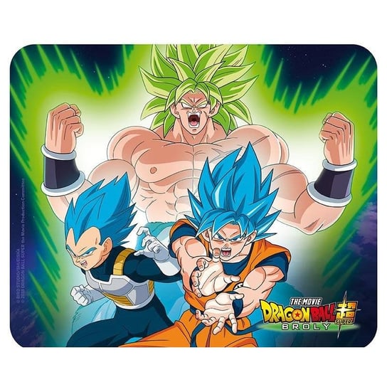 Podkładka Materiałowa Pod Mysz Dragon Ball Broly - Broly Vs Goku & Vegeta Inny producent