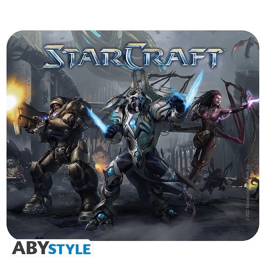 Podkładka materiałowa pod mysz Starcraft 2 - Artanis, Kerrigan & Raynor Inny producent