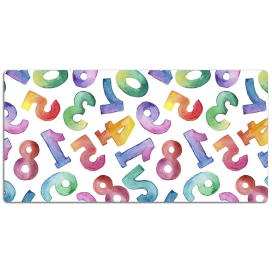 Podkładka na biurko dla dzieci Kolorowy alfabet 120x60 cm Coloray