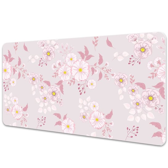 Podkładka na biurko Małe różowe kwiaty 90x45 cm Dywanomat