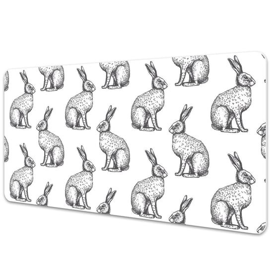 Podkładka na biurko Rysowane króliki 90x45 cm Coloray
