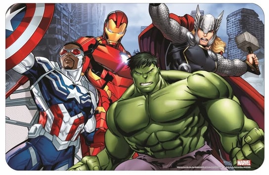 Podkładka na biurko stół Avengers Hulk Thor Kapitan Ameryka 28x43 Stor