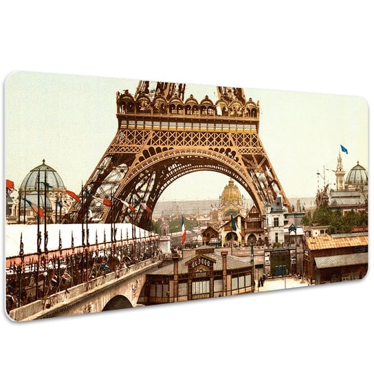 Podkładka na biurko z nadrukiem Paryż Wieża Eiffla 100x50 cm Coloray