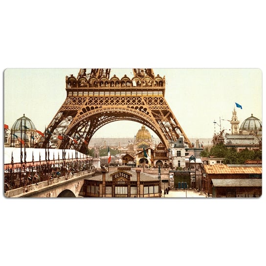 Podkładka na biurko z nadrukiem Paryż Wieża Eiffla 120x60 cm Coloray