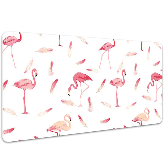Podkładka na całe biurko Czerwone flamingi 100x50 cm Coloray