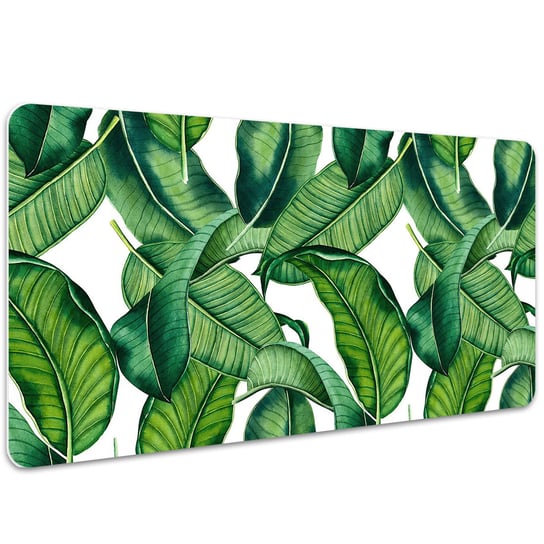Podkładka na całe biurko Rysowane liście palmy 100x50 cm Coloray