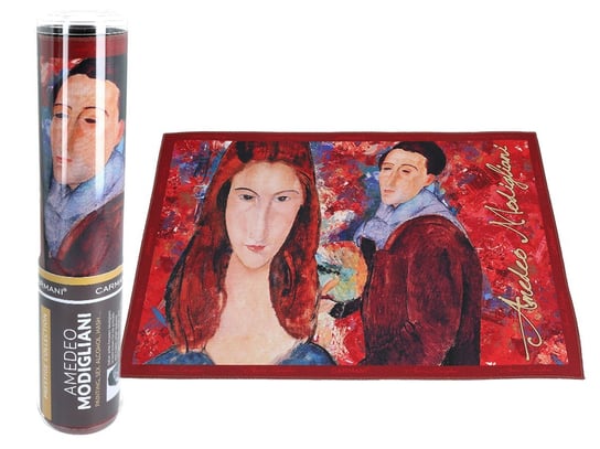 Podkładka na stół - A. Modigliani, Jeanne Hebuterne i Autoportret (CARMANI) Carmani