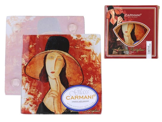 Podkładka pod kubek - A. Modigliani. Kobieta w kapeluszu (CARMANI) Carmani