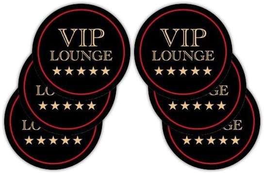 podkładka pod kubek VIP LOUNGE 6 szt Inna marka