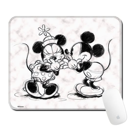 Podkładka pod mysz Disney wzór: Mickey i Minnie 010, 32x27cm Inna marka