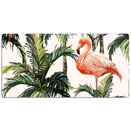 Podkładka pod mysz i klawiaturę Flamingi 120x60 cm, Dywanomat Dywanomat