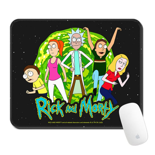 Podkładka pod mysz Rick and Morty wzór: Rick i Morty 026, 32x27cm Inna marka