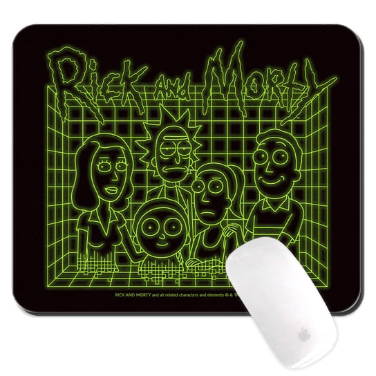 Podkładka pod mysz Rick and Morty wzór: Rick i Morty 027, 22x18cm Inna marka