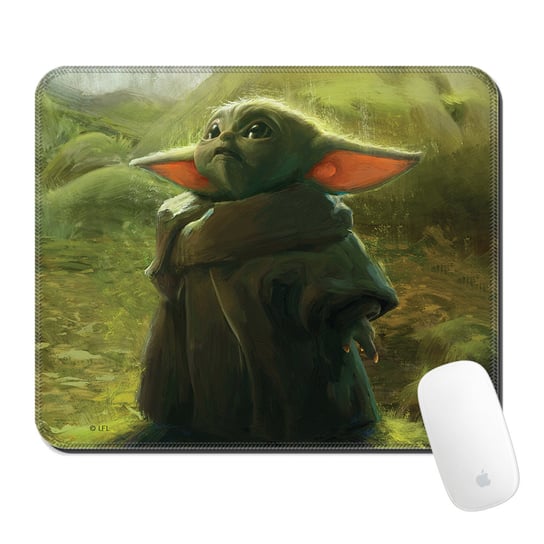 Podkładka pod mysz Star Wars wzór: Baby Yoda 017, 32x27cm Inna marka