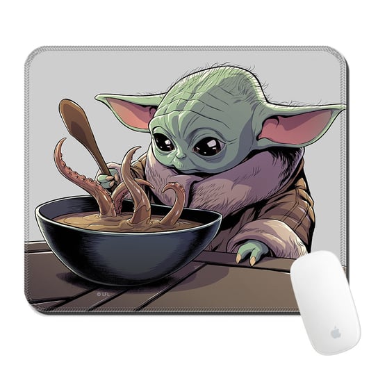 Podkładka pod mysz Star Wars wzór: Baby Yoda 027, 32x27cm Inna marka