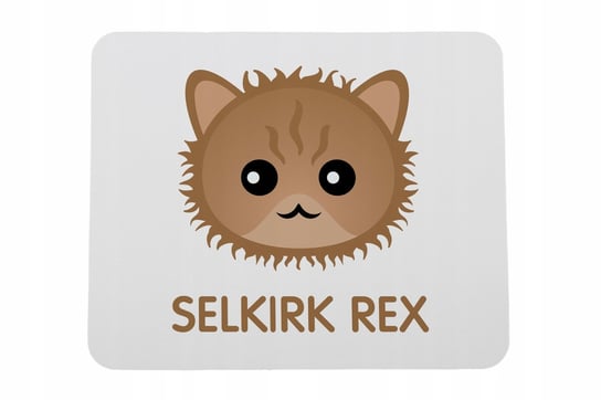 Podkładka pod mysz z kotem Selkirk rex Inny producent
