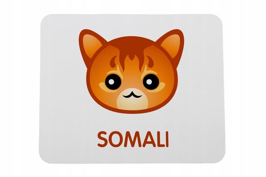 Podkładka pod mysz z kotem somalijskim Inny producent