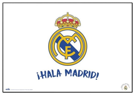 Podkładka pod myszkę GRUPOERIK Real Madrid Hala Madrid, 49,5x34,5 cm Real Madrid