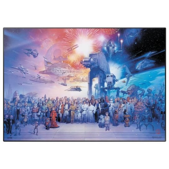 Podkładka pod myszkę GRUPOERIK Star Wars Legacy Characters, 49,5x34,5 cm Star Wars gwiezdne wojny