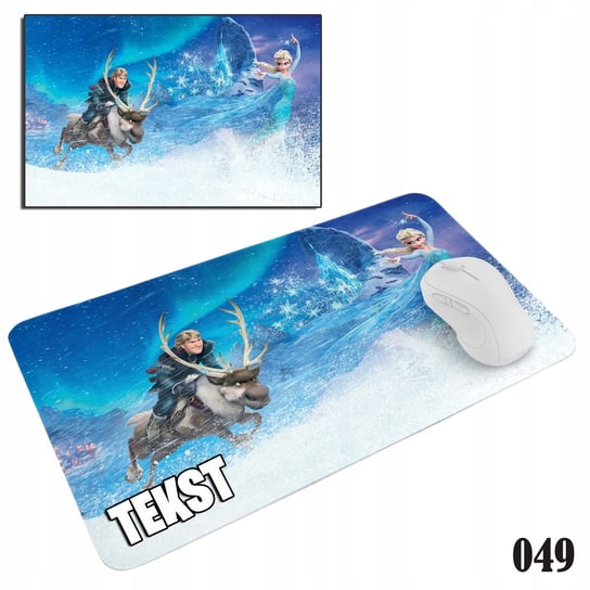 PODKŁADKA POD MYSZKĘ MYSZ WZORY DO WYBORU - KRAINA LODU FROZEN 20x24cm WORLD CASE