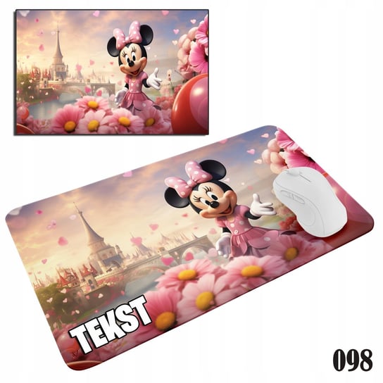 PODKŁADKA POD MYSZKĘ MYSZ WZORY DO WYBORU - MYSZKA MIKI MINI MICKEY 29x36cm WORLD CASE