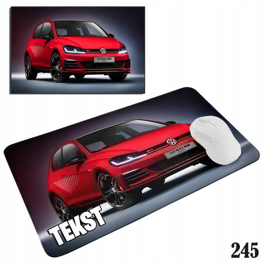 PODKŁADKA POD MYSZKĘ MYSZ WZORY DO WYBORU - VOLKSWAGEN AUTA 29x36cm WORLD CASE