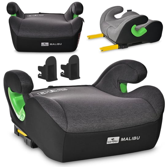 PODKŁADKA, PODDUPNIK, SIEDZISKO, PODWYŻSZENIE ISOFIX 125-150CM | LORELLI MALIBU BLACK JASPER Lorelli