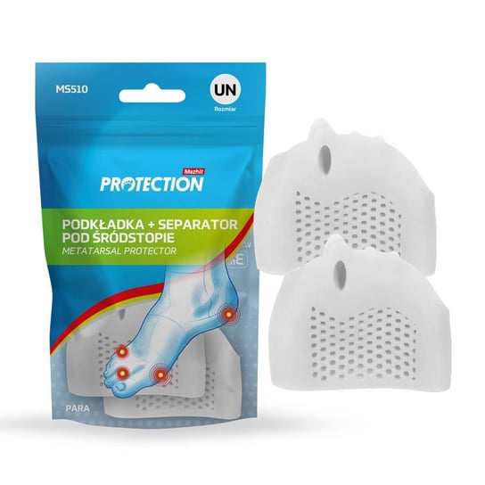 Podkładka + separator pod śródstopie metatarsal protector para Mazbit