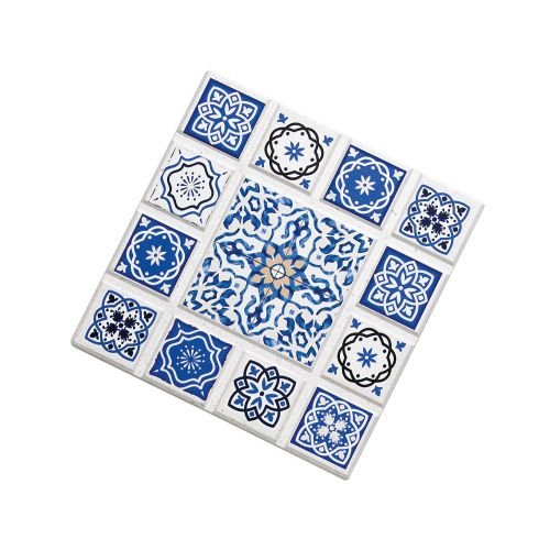 Podkładka Zassenhaus Agadir, Ceramika/Korek, 16 X 16 Cm, Krzyż Zassenhaus