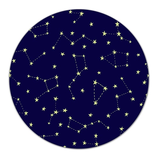 Podkładka ze szkła ozdoba Konstelacja gwiazd fi40, Coloray Coloray