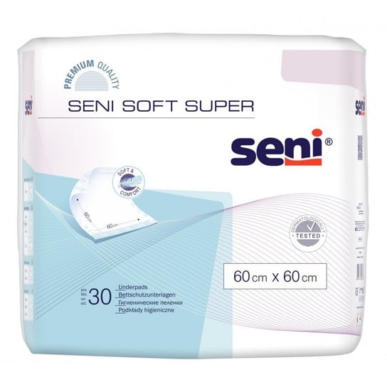 Podkłady higieniczne Seni Soft Super 30 szt., 60x60cm Seni