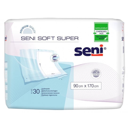 Podkłady higieniczne Seni Soft Super 30 szt., 90x170cm Seni Soft Super