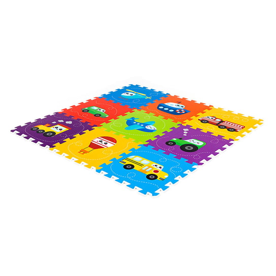 Podłogowa Mata Puzzle Dla Dzieci Sapphire Kids Sk-85 - Vehicle Sapphire