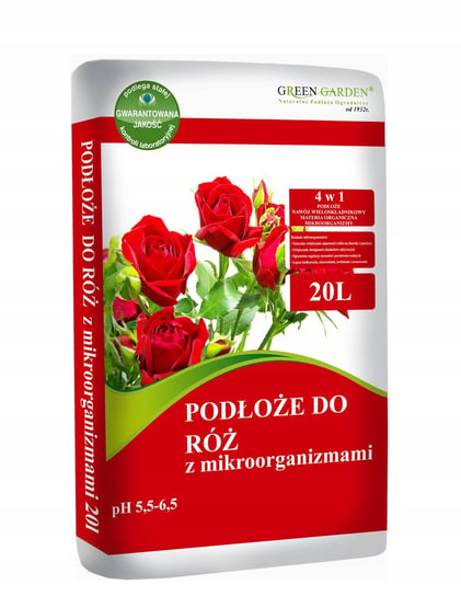 Podłoże Do Róż Z Mikroorganizmami Greengarden 20L AREX