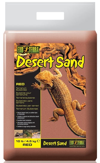 Podłoże naturalne EXO-TERRA PT3107  Desert Sand czerwone 4,5 kg piasek EXO-TERRA