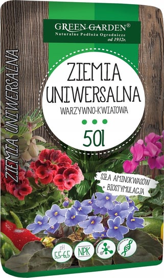 Podłoże Warzywno Kwiatowe Z Biostymulacją | 50L Elway