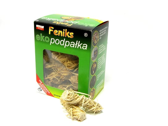 Podpałka Ekologiczna, 24 szt, Do Grilla, Kominka, Pieca, Kotła Feniks