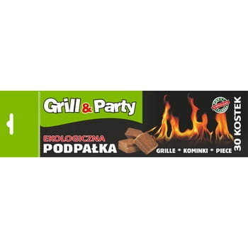 Podpałka Ekologiczna Grill&Party 30 Sztuk TopTel