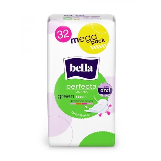 Podpaski higieniczne Bella Perfecta Ultra Green 32 szt. Bella